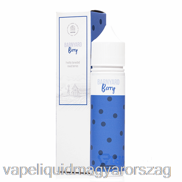 Barnyard Bogyó - Friss Farmok - 60ml 3mg Vape E Cigi